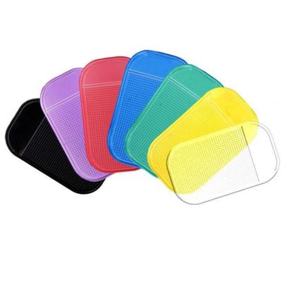 China Anti Slip Eco-friendly Hot Selling Car Dash Mount Mat Holder For Mobile Phone Pad Holder Sticker for sale