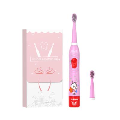 China ABS IPX7 Toothbrush 6 Fashion Electric Toothbrush Kids Waterproof Cartoon for sale