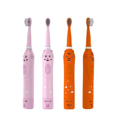 China Manufacturer OEM 6 Modes IPX7 Battery Operated Waterproof Soft Bristle USB Charging Electric Toothbrush Children for sale