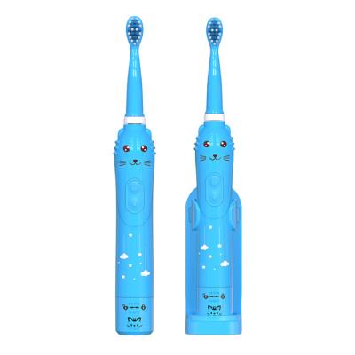 China ABS Suppord Control Customize Brand Non Slip Soft Hair Sonic Cartoon Kid Electric Toothbrush Function IPX7 6 USB Rechargeable for sale