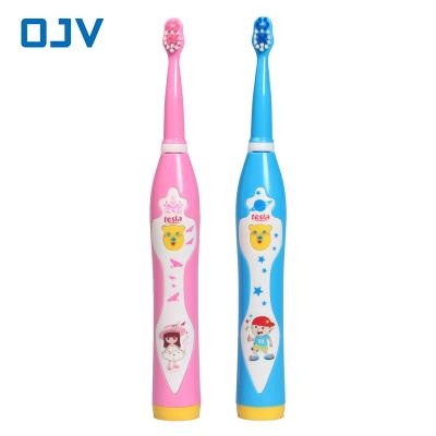 China 2 Minute Timer Power Cartoon Children's Rechargeable Kid Kids Electric Soft Bristle Children Electric Toothbrush Electric Toothbrush for sale