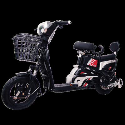 China 2021 CE Cool Steel Cheap Adult 48V350W Electric Bike/Electric Bicycle/Moped With Pedal for sale