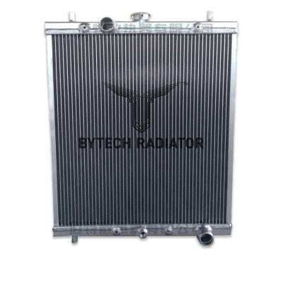 China Crawler Excavator High Performance ZAX70 EX450 ZAX60 Excavator Radiator Water Tank Factory Price for sale