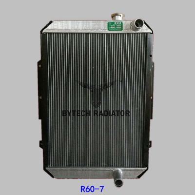 China Hyundai Excavator Factory Price R60-7 Copper Fin Tube Radiator For Excavator Hot Sale for sale