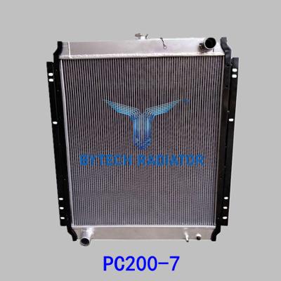 China PC200-7 Excavator Factory Price Excavator Radiator Water Tank 20Y-03-31111 for sale