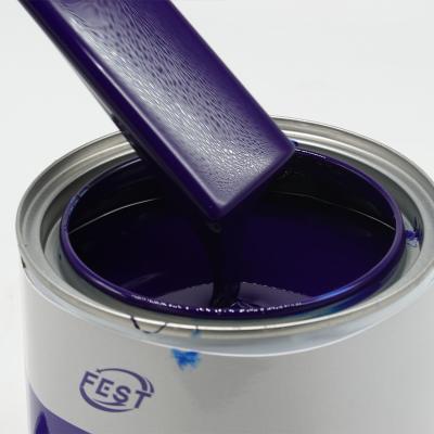 China ISO QMS Automotive Metal Spray Paint 1k Solid Color Auto Base Car Refinish Paint for sale