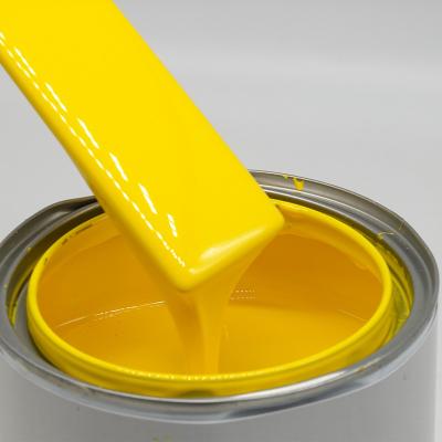 China Car Repair Top Coating Excellent Coverage Glossy Acrylic Refinish Paint 15-25um for sale