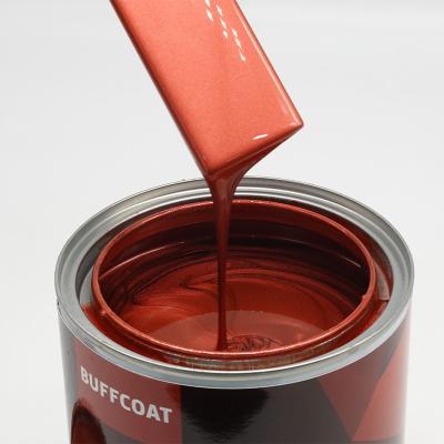 China Factory Supply Low Price Acrylic Resin Polyurethane PU Orange Pearl  Paint Car Spray Paint Auto Paint for sale