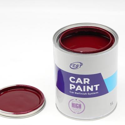 China Wholesalers Paint 1K Color Car Base Coat Color Paint Refinish  Auto Coating for sale