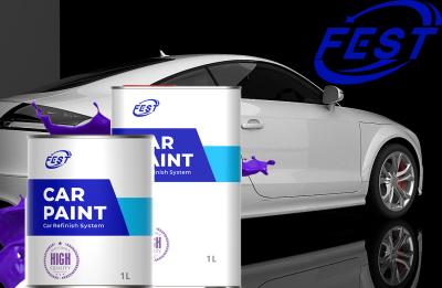 China Body Car Paint Refinishing Products White Paint 2K Paint for sale