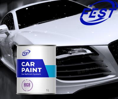 China Acrylic Automotive Spray Paint 1k Solid Color Auto Body Repair Paint 15-25um for sale