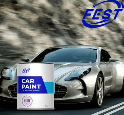 China Silver Paint Auto Body Refinish Paint Auto Paint Car Paint Base Coat for sale