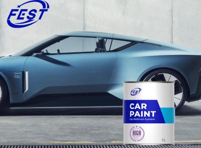 China Good Price Car Repair Paint 1k Blue Color Auto Coat With High Quality for sale