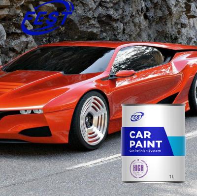 China 1K Solid Colors Paint Fast Drying Easy to Apply and Eco-Friendly for Automotive Applications for sale