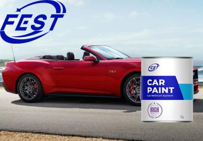 China Car Paint Suppliers Automotive Paints Refinish Acrylic 1K/2K Red for sale