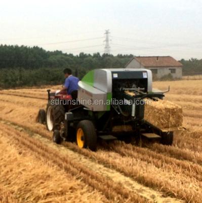 China Hay Since 1989 Compact Design 9YFQ1.9 Square Pine Straw Baler for sale