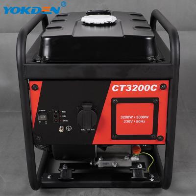 China Gasoline 3.2KW 230v Silent Portable AC Generator Manual Start 10L for sale