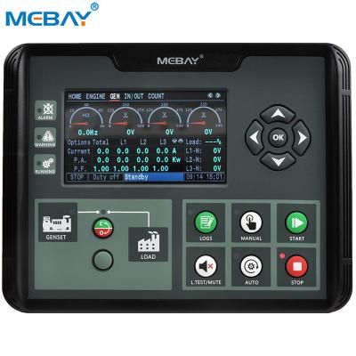 China Mebay 4.3 inch screen generator controller DC60DR DC60DR for sale