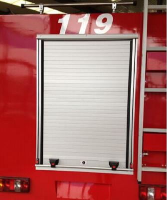 China Fire Fighting Truck Roll up Door Aluminium Roller Shutter Door for sale