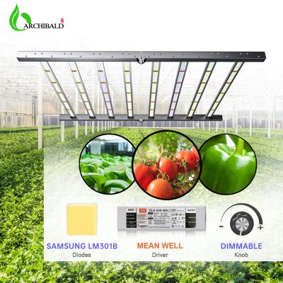 China Seed Starting Archibald 301H 5000K 6500K 1000W Dimmable 8 Bar 650W 8 Bar Gavita Pro 1700E Vanq Led Grow Light Bar IR UV for sale