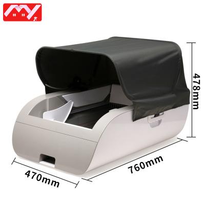 China Myd Viable Cat Litter Box Self Cleaning Electric Smart Row Inexpensive Cat Litter Box Tray Automatic Self-Cleaning Litter Box for sale