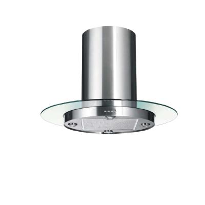 China Hotel Kitchen and Bath Room Round Kitchen Island Range Hood Commercial Kitchen Cooker Hood Draft Style Gas Side Cooker Hood for sale