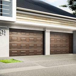 중국 Customized Smart Electric Garage Door Modern Villa Sectional Aluminum Garage Door 판매용