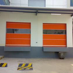 China Interior Exterior Door Aluminum Alloy PVC Roll-Up High Speed Door à venda