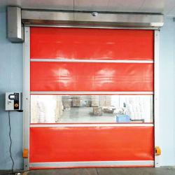 China Puerta de alta velocidad industrial automática con control remoto de acceso seguro y rápido en venta