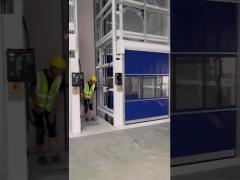 Pvc Fast Roll Doors working video