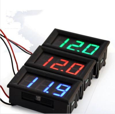 China Dual LED Digital Display Voltage Multimeter Amp Other Current Meter 220V 450V AC 100A Display Ammeter Module for sale