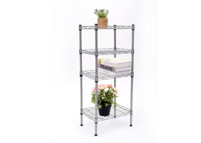 China H110 Flower Powder Coated Metal Shelves , 50CM Height Adjustable Shelving Unit for sale