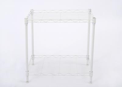 China H112 Metal Display Shelf 45*30*40CM White Carbon Steel Powder Coated for sale