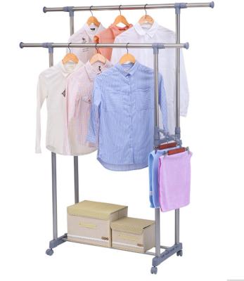 China Grey Foldable Cloth Drying Stand , Polypropylene Plastic Compact Clothes Drying Rack for sale