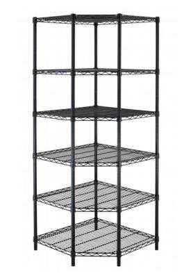 China H188 Heavy Duty Powder Coated Wire Shelving Easy To Install For Garage Storage for sale