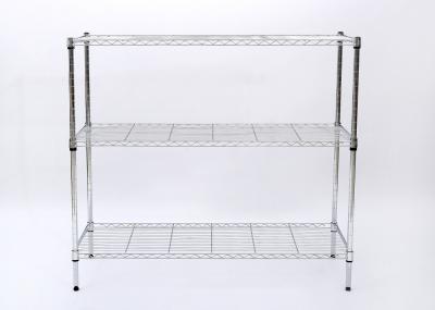 China All Welded Metal Display Unit , Open Wire Construction Wire Store Display Racks for sale