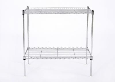 China O armazenamento de fio do metal H307 arquiva a oxidação do chapeamento de Chrome de duas séries, risco, e amolga o shelving resistente da tabela à venda