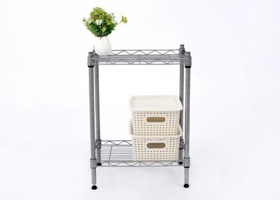 China Silver Heavy Duty Steel Shelving , Easy To Connect Industrial Steel Shelving for sale