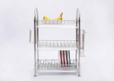 China Anti - Scratch Stainless Steel Kitchen Rack 430 Non - Magnetic Material for sale