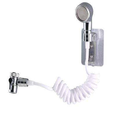 China Economic High Pressure Thermostatic Faucets Basin Faucet With Shower Head Hair Water Washing Sprayer With Two Modes For Wash Basin for sale