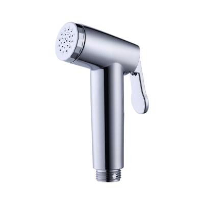 China Factory Wholesale Saving Hand Held Toilet Faucet Bidet Sprayer Chrome ABS For Washroom Bathroom Laundry for sale