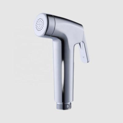 China Factory Wholesale Toilet Bidet Sprayer Handheld Electroplating Or Brushing Body ABS Polished Chrome For Bathroom Personal Hygiene for sale