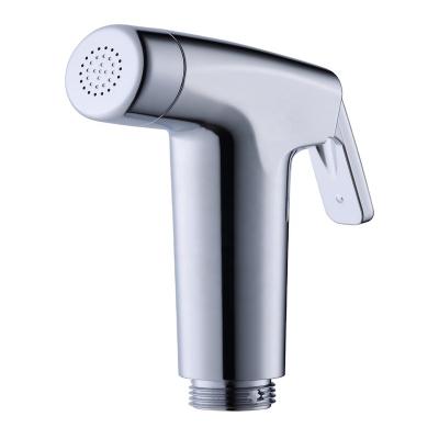 China Factory Sale Light Bidet Sprayer Handheld Brushing Body Directly Plating or ABS with Polished Chrome for Bathroom for sale