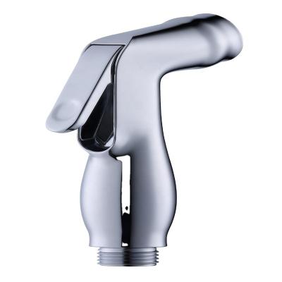 China Wholesale Cheap High Pressure No Turnout Chrome Plated Round Rain 27 Holes Bathroom Bidet Faucet Hand Held Sprayer for sale