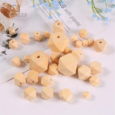 China Making Jewelry 10mm 20mm DIY Unfinished Wooden Bead Craft Wooden Loose Bead For Jewelry Crafts Bead Bracelet Necklace Handmade Making Bracelet for sale