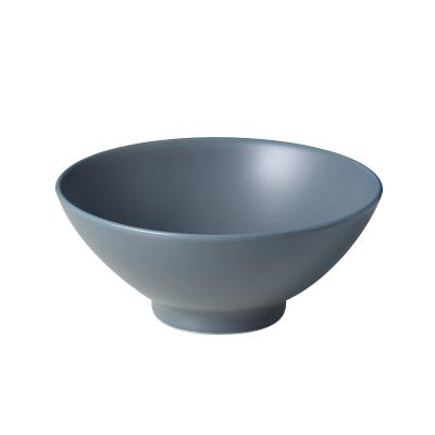 China Customized Sustainable Porcelain Bowls Ceramic Serving Cereal Bowl Set Ramen Bowl Soup Different Color for sale