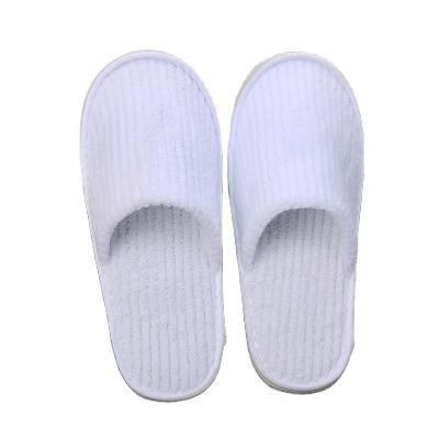 China Customized Bulk White Biodegradable Disposable Hotel Personalized Mens Slippers Hss-gzj-tx08 for sale