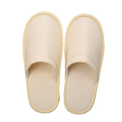 China Custom Logo Washable Disposable Hotel Slippers Hss-gzj-tx07 for sale