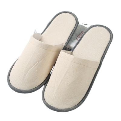 China Disposable hotel slipper 2020 EVA terry towel towel anti slip logo closed top unique luxury spa sleppers disposable hotel slipper cushioning for sale