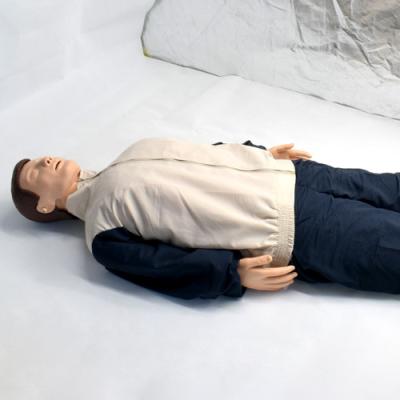 China PVC Basic Cardiac Pacing Pseudo Manikin, Full-Body CPR Model, Anatomy Full-Body Cardiopulmonary Training Manikin for sale